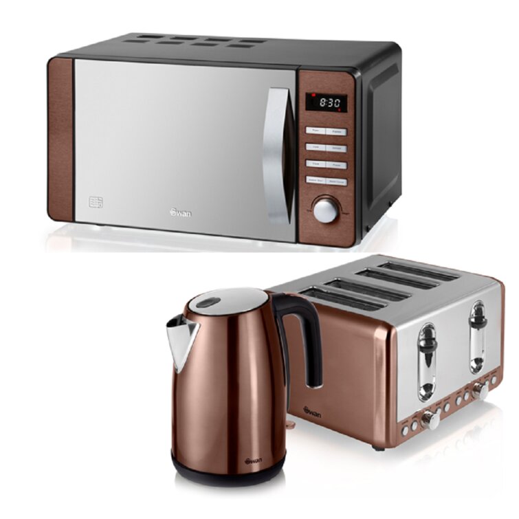 Microwave top and toaster